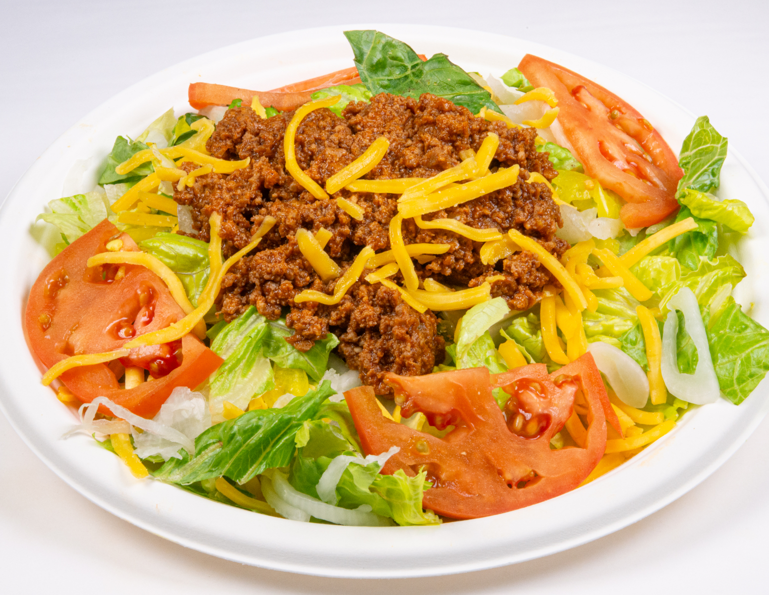 Jim's Salad with Taco Beef